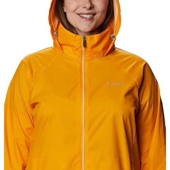 Columbia Women's Switchback Iii Jacket Yellow New XXL Full Zip Travel vacay - Picture 5 of 5